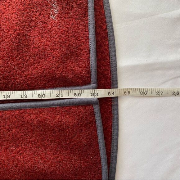 Kuhl Maroon Alfpcaca Fleece Jacket Size Medium - Picture 15 of 15